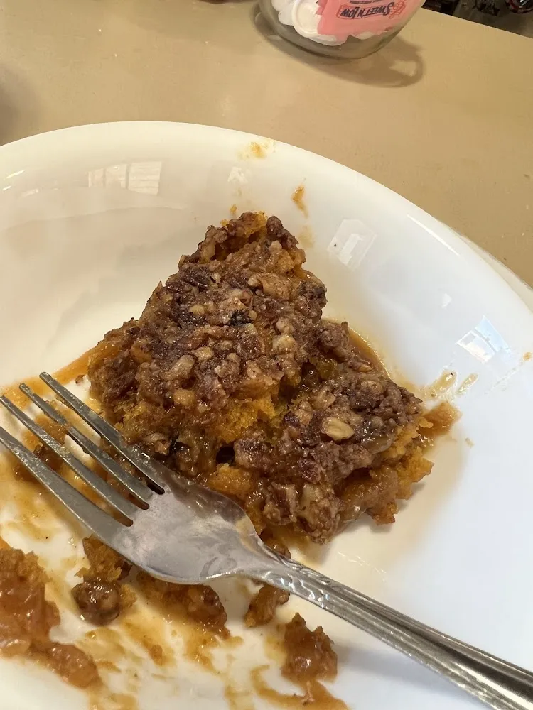 Pumpkin Pecan Cobbler